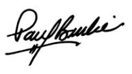 Paul Burke signature